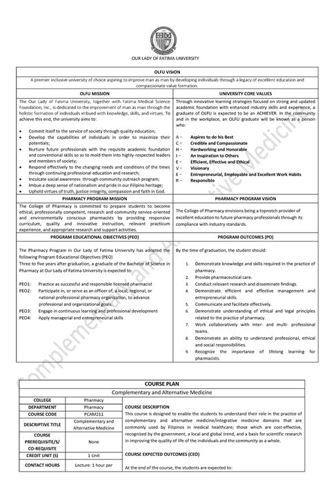 cws course olfu|Choose Pharmacy as .